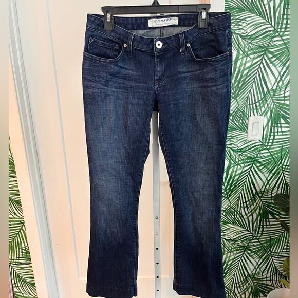 Vintage Hudson Womens Y2K Low Rise Bootcut Jeans Made in USA 30 - Picture 2 of 14